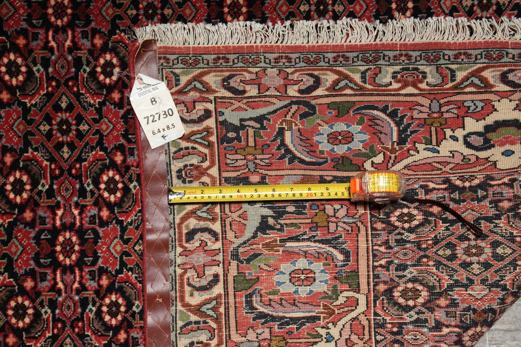 6.4 x 8.5 High End Genuine Persian Bijar Rug Iran Rug #B-72730