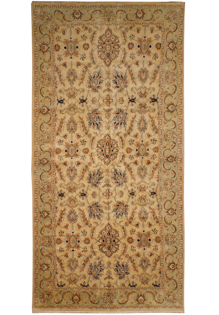 8.11 x 17.8 Unique Long Size Handmade Agra Rug 