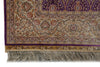 Load image into Gallery viewer, 3.4 x 5 Hereke Pattern Purple Bamboo Silk Rug #PIX-55802