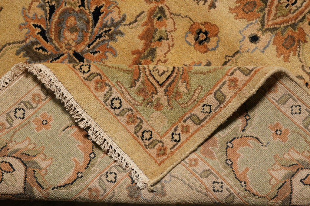 9 x 17.8 Unique Long Size Handmade Agra Rug #PIX-12594