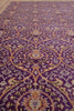 Load image into Gallery viewer, 3.4 x 5 Hereke Pattern Purple Bamboo Silk Rug #PIX-55802