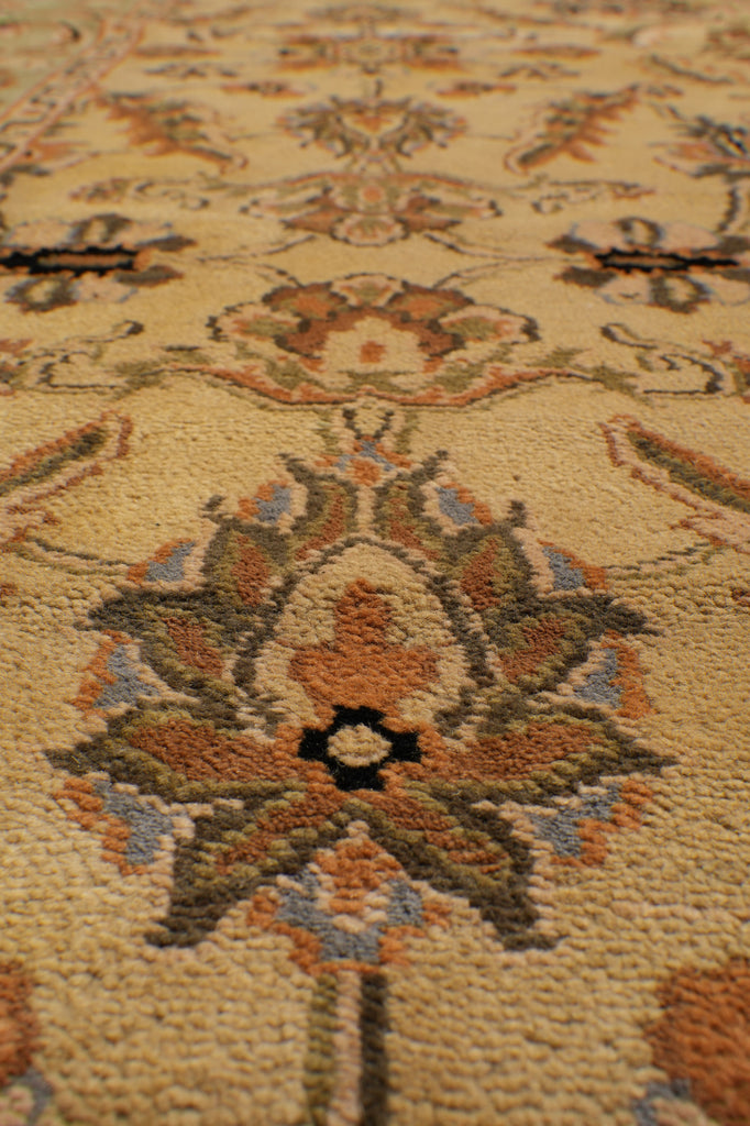 9 x 17.8 Unique Long Size Handmade Agra Rug #PIX-12594