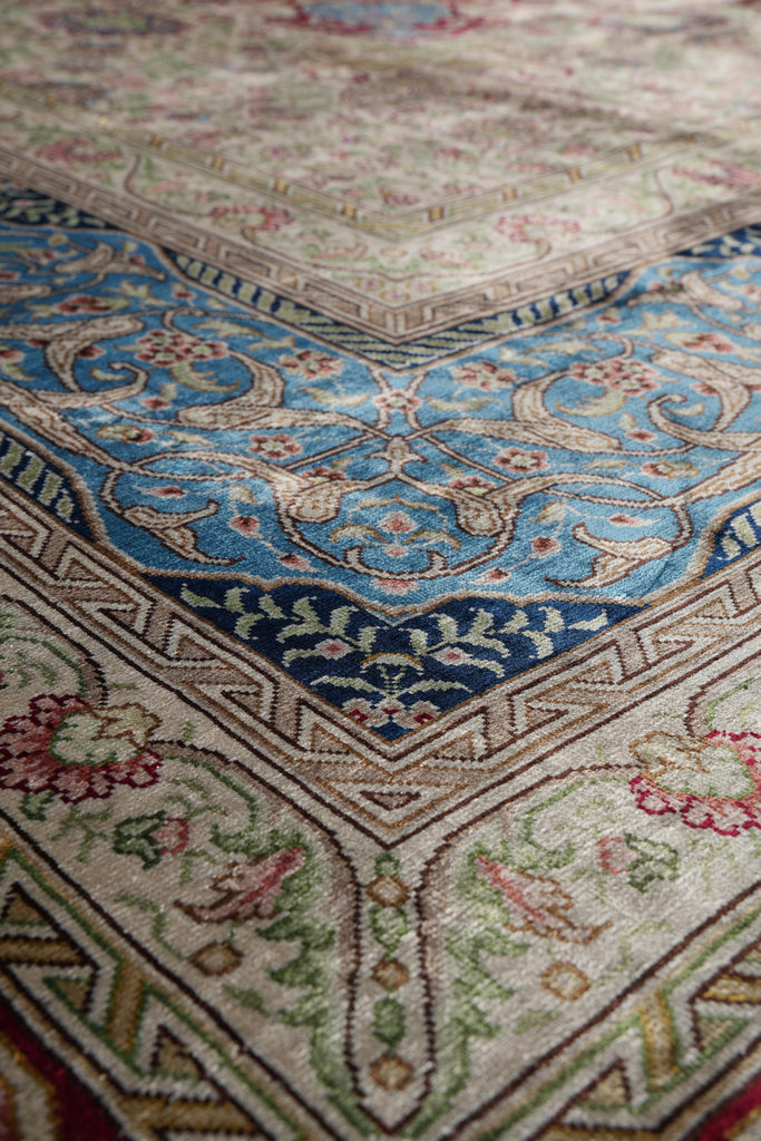 8 x 10 Hand-Knotted Bamboo Silk Elegant Fancy Carpet #PIX-58550