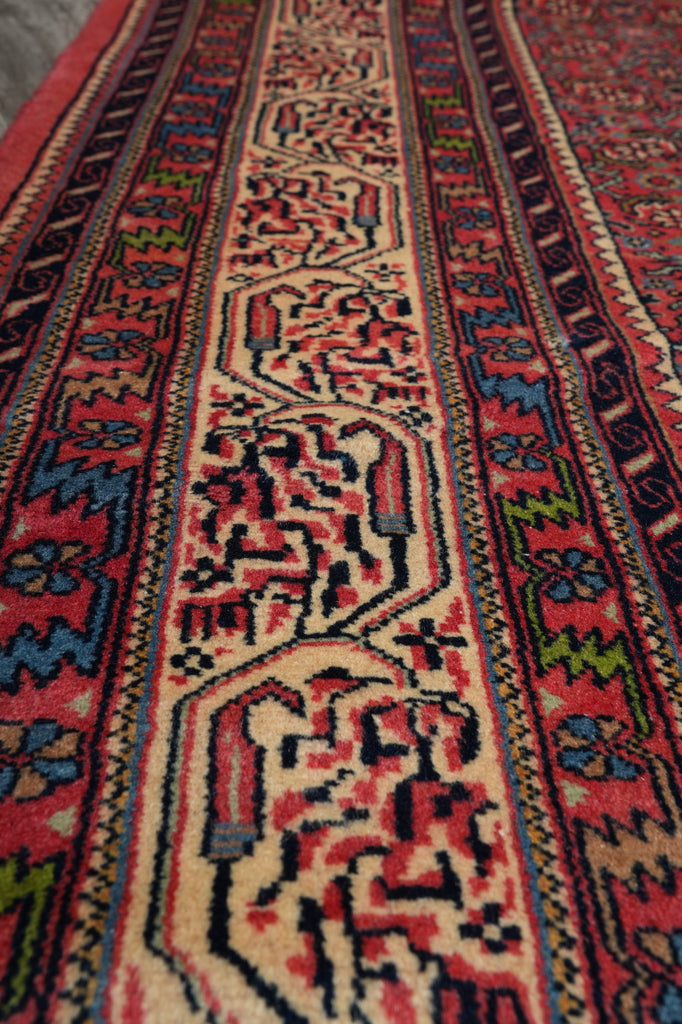 6.7 x 9.4 Pinkish High End Persian Bijar Rug - view 10