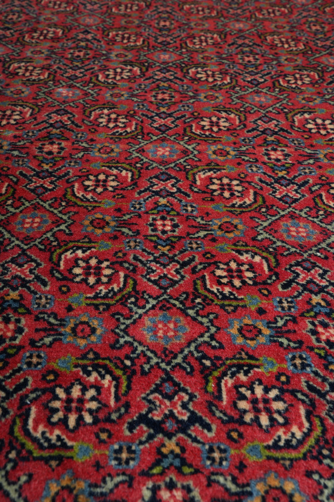6.7 x 9.4 Pinkish High End Persian Bijar Rug - view 9