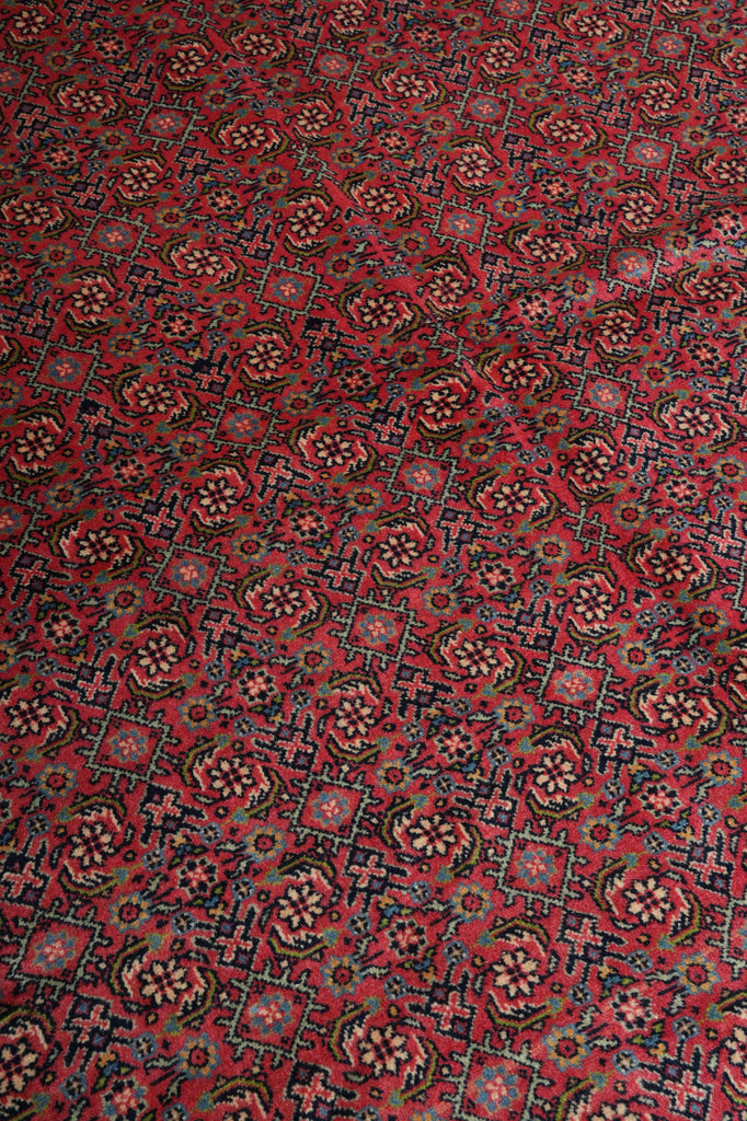 6.7 x 9.4 Pinkish High End Persian Bijar Rug - view 8
