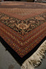 Load image into Gallery viewer, 13.2 x 19.4 High end Quality Persian Tabriz Mahi Rug 400 KPSI Black #B-78934