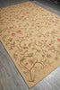Load image into Gallery viewer, 9 x 12.9 Flat Weave Rug Handmade French Country Floral #PIX-14908
