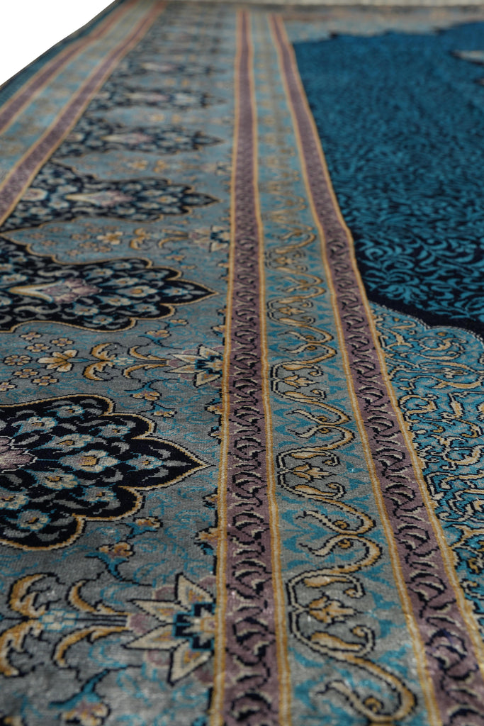 9 x 12 Hand-Knotted Bamboo Silk Exotic Carpet Rug #PIX-59234
