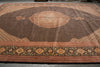 Load image into Gallery viewer, 13.2 x 19.4 High end Quality Persian Tabriz Mahi Rug 400 KPSI Black #B-78934