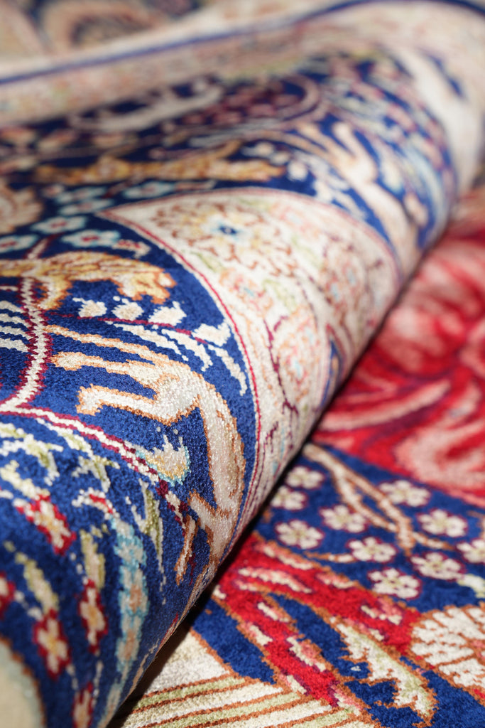 4.0 x 6.0 Pictorial Silk Rug #PIX-56477