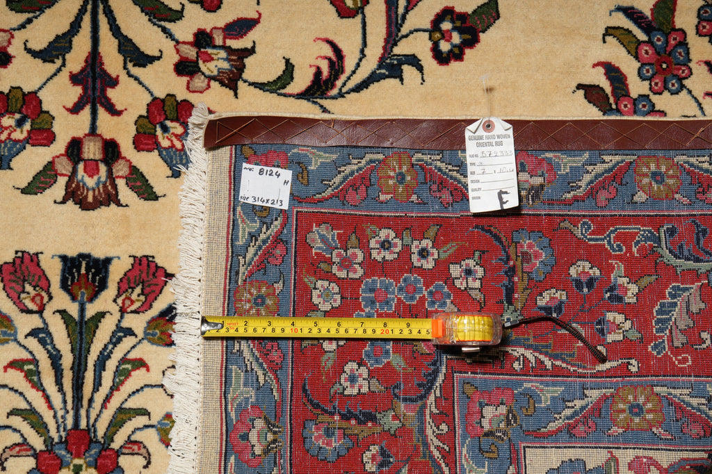 7 x 10.4 Quality Persian Tribal Sarouk Rug - view 16
