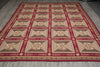 Load image into Gallery viewer, 9 x 11.8 Needle Point Rug Roman Mosaic #PIX-12054