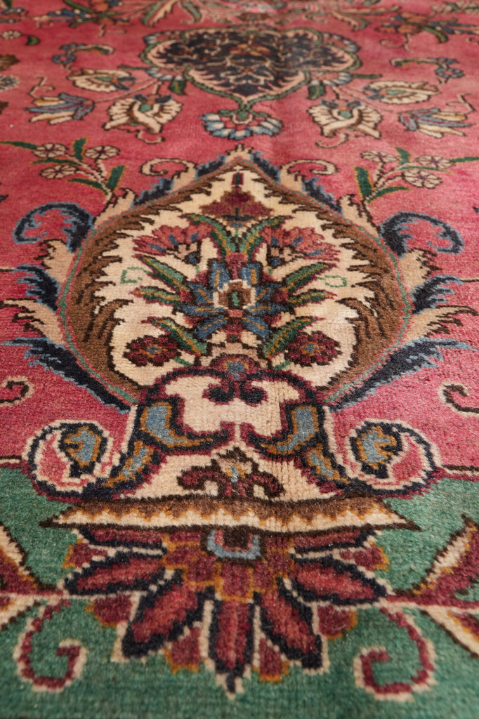 11 x 18 Pre-Owned Persian Tabriz Wool Large Rug #PIX-12770