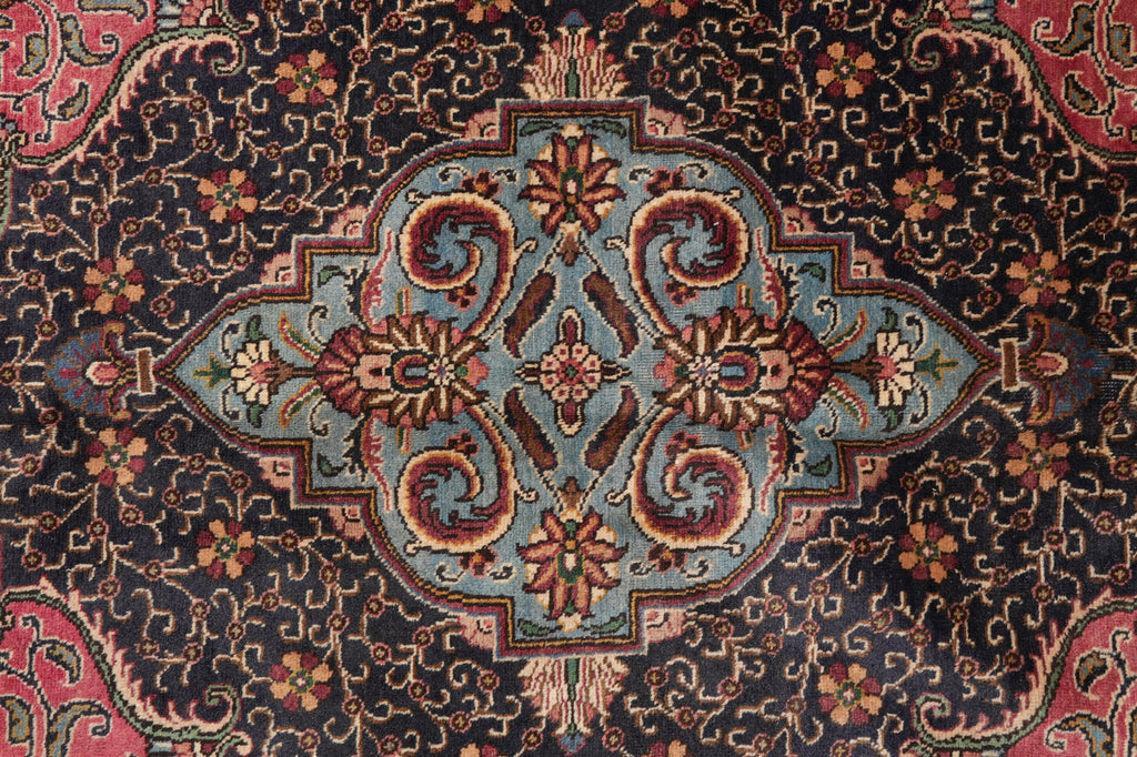 11 x 18 Pre-Owned Persian Tabriz Wool Large Rug #PIX-12770
