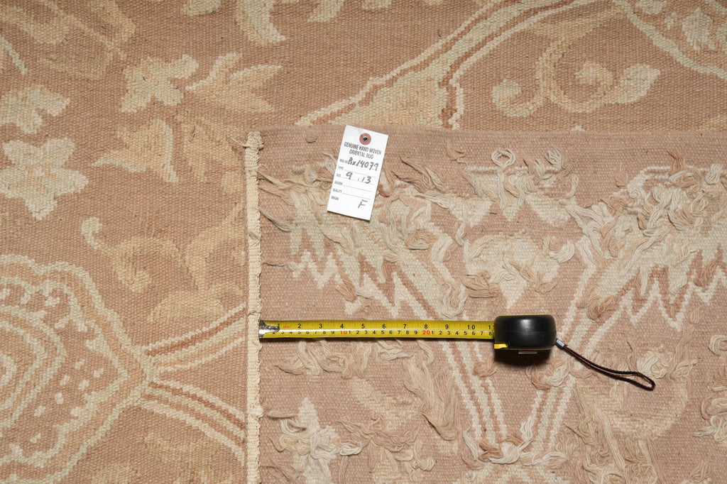 9 x 13 Flat weave Handmade Lauren Rug French #PIX-14079