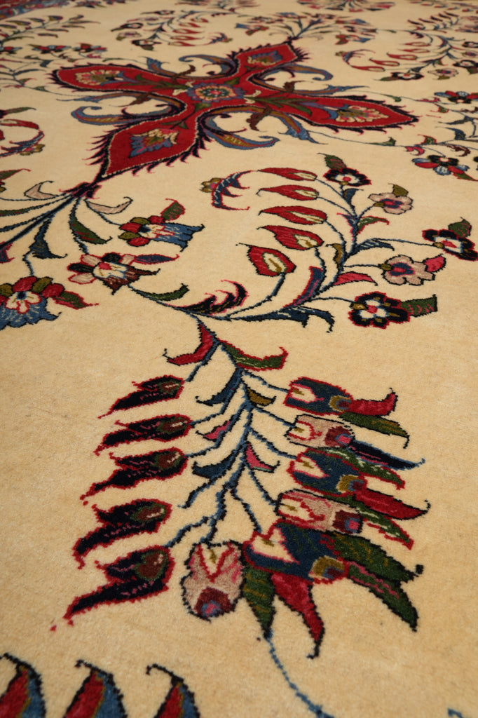 7 x 10.4 Quality Persian Tribal Sarouk Rug - view 9
