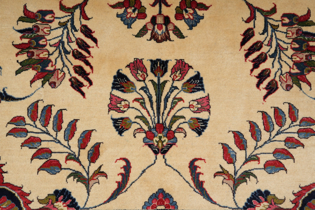 7 x 10.4 Quality Persian Tribal Sarouk Rug - view 8