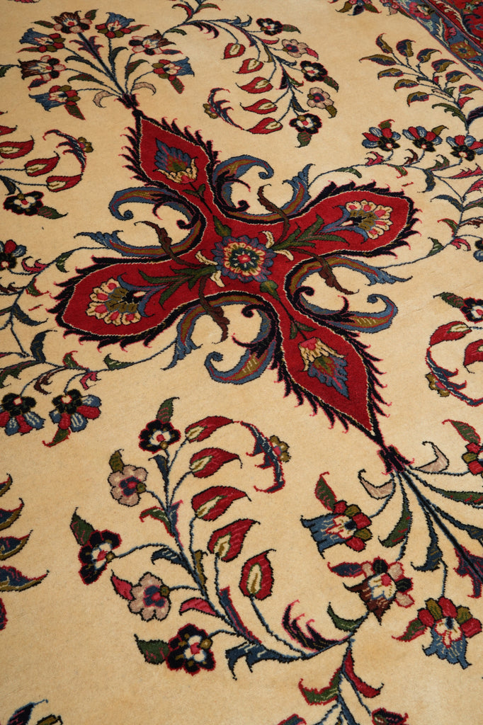 7 x 10.4 Quality Persian Tribal Sarouk Rug - view 10