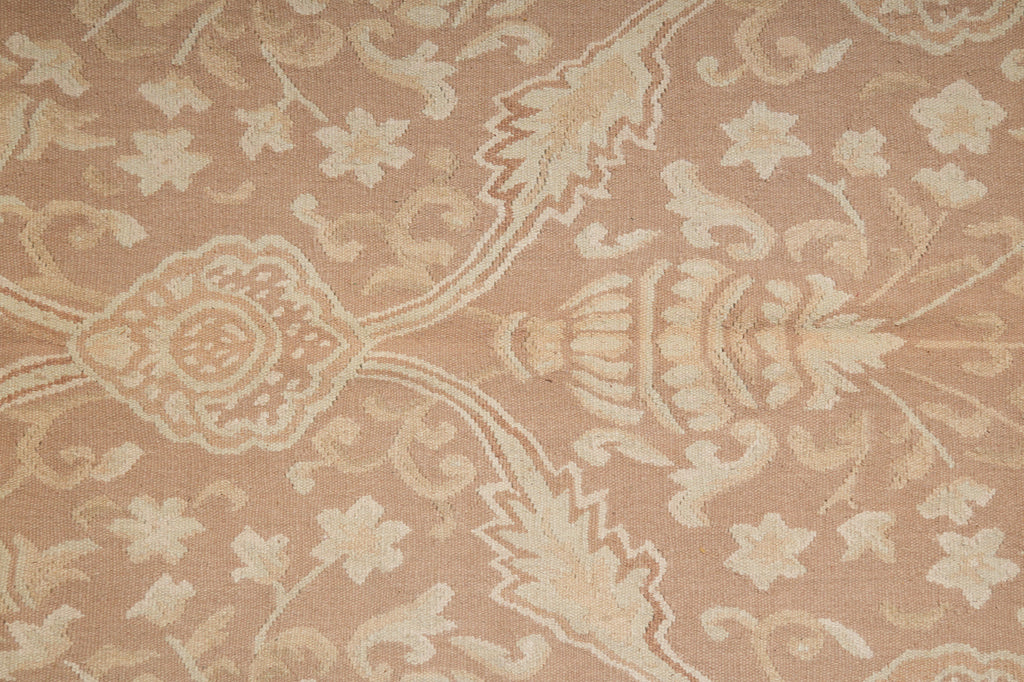 9 x 13 Flat weave Handmade Lauren Rug French #PIX-14079