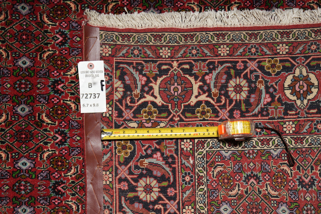 7' x 10' High End Persian Bijar Herati All Over Rug - view 13