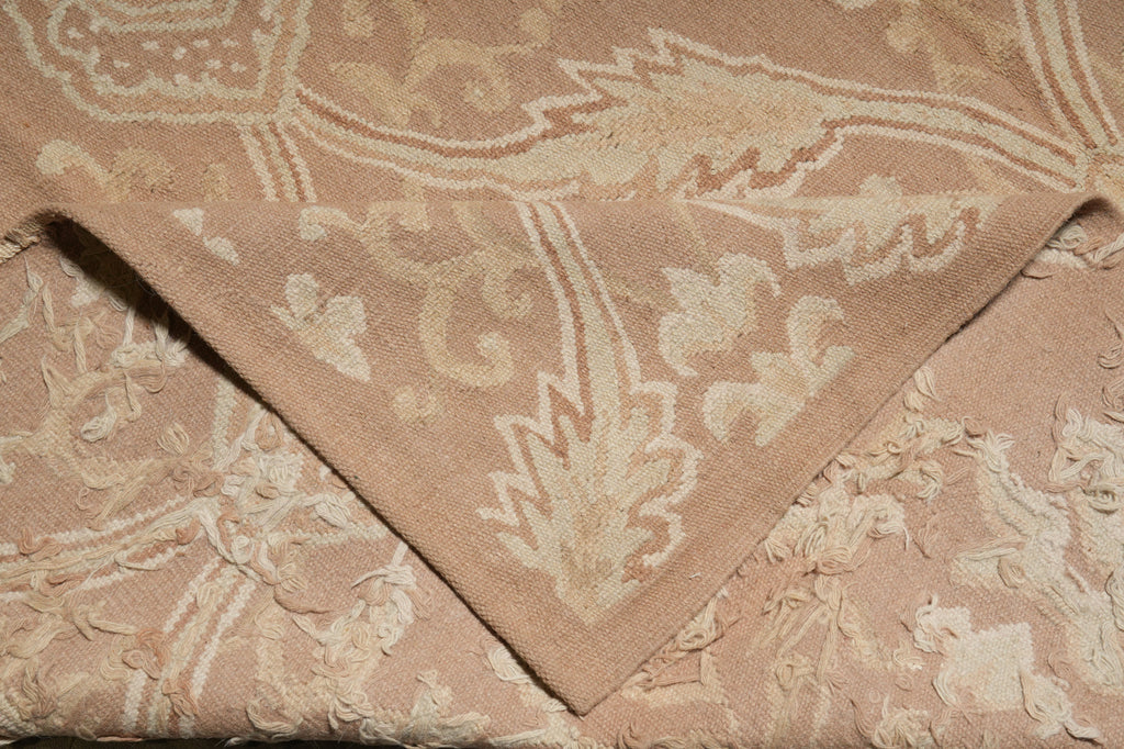 9 x 13 Flat weave Handmade Lauren Rug French #PIX-14079