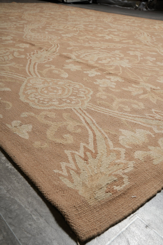 9 x 13 Flat weave Handmade Lauren Rug French #PIX-14079