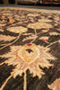 Load image into Gallery viewer, 12 x 14.6 Natural Brown Wool Ghazni Chobi Peshawar Rug #PIX-9897