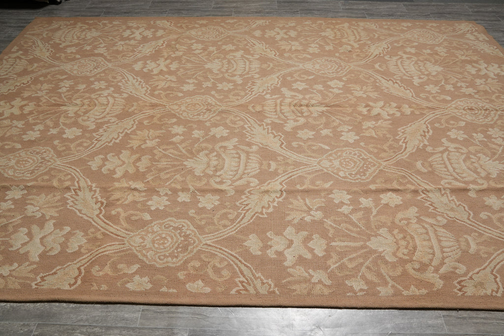 9 x 13 Flat weave Handmade Lauren Rug French #PIX-14079