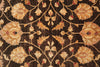 Load image into Gallery viewer, 12 x 14.6 Natural Brown Wool Ghazni Chobi Peshawar Rug #PIX-9897