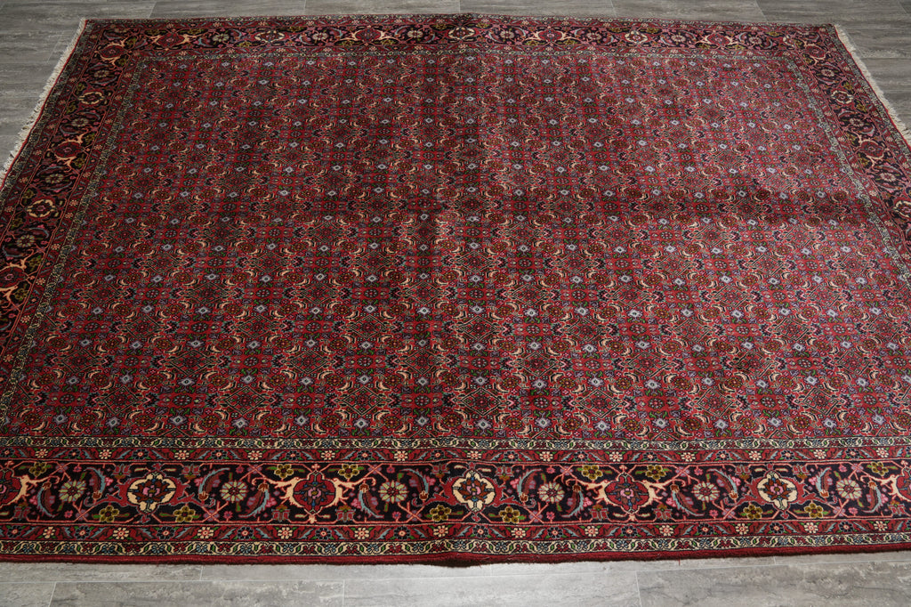 7' x 10' High End Persian Bijar Herati All Over Rug - view 4