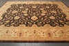 Load image into Gallery viewer, 12 x 14.6 Natural Brown Wool Ghazni Chobi Peshawar Rug 