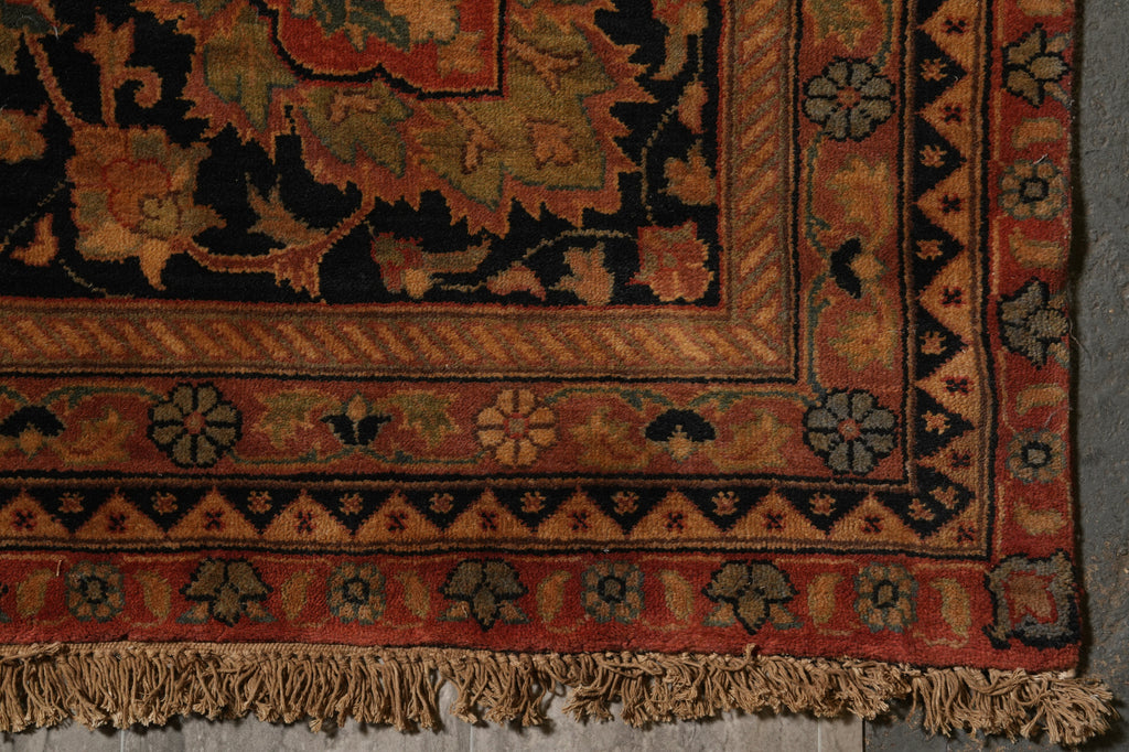12 x 18 Great Hand-Knotted Jaipur Rug Lustrous Wool #PIX-3804