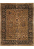 Load image into Gallery viewer, 11.8 x 14.7 Handmade Jaipur Rug Olive Brown #PIX-2342
