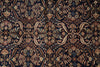 Load image into Gallery viewer, 6.9 x 10 Dark Blue Fine Wool Persian Sarouk Lilihan Rug - view 7