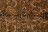 Load image into Gallery viewer, 11.8 x 14.7 Handmade Jaipur Rug Olive Brown #PIX-2342