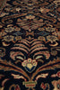 Load image into Gallery viewer, 6.9 x 10 Dark Blue Fine Wool Persian Sarouk Lilihan Rug - view 10