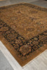 Load image into Gallery viewer, 11.8 x 14.7 Handmade Jaipur Rug Olive Brown #PIX-2342