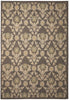Load image into Gallery viewer, 9 x 12.9 Flat Weave Khaki BRrown Handmade Kilim Rug French Contemporary Transitional #PIX-14611