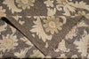 Load image into Gallery viewer, 9 x 12.9 Flat Weave Khaki BRrown Handmade Kilim Rug French Contemporary Transitional #PIX-14611