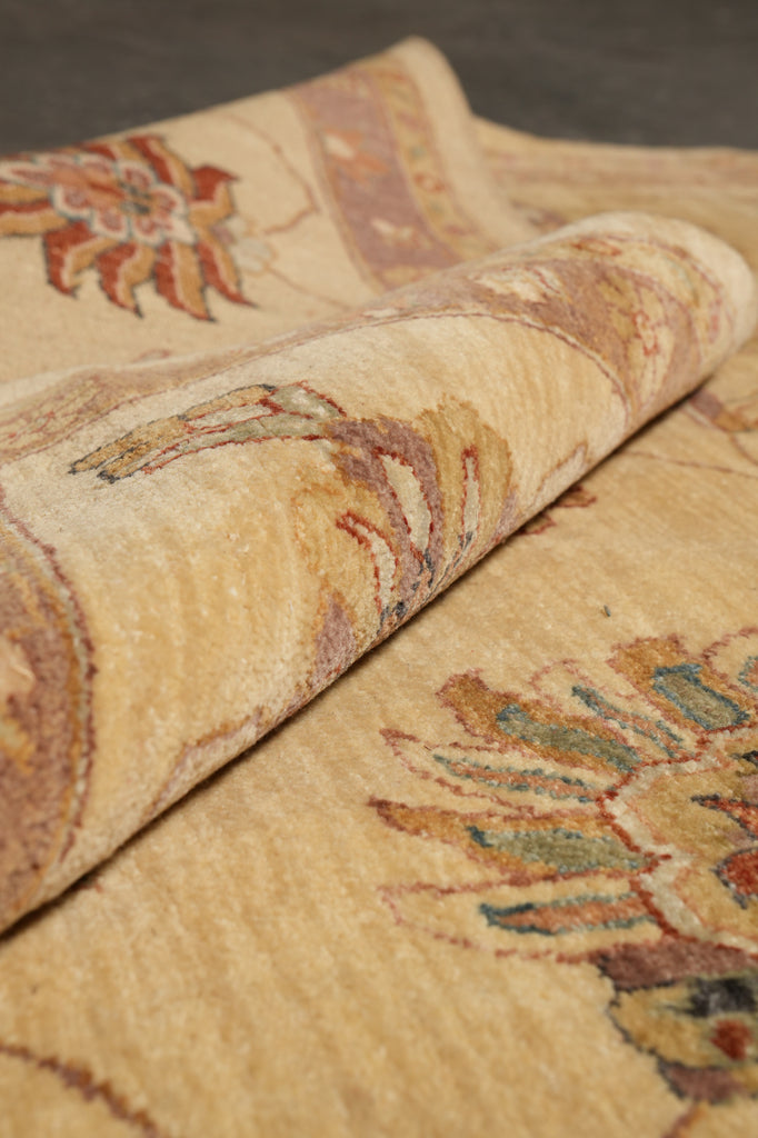 12 x 15.2 Handmade Natural Organic Wool Chobi Peshawar Rug #PIX-797-06