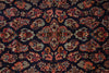 Load image into Gallery viewer, 6.8 x 10.6 Navy Blue Fine Persian Sarouk Rug - view 7