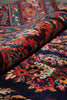 Load image into Gallery viewer, 6.8 x 10.6 Navy Blue Fine Persian Sarouk Rug - view 13