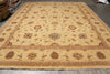 Load image into Gallery viewer, 12 x 15.2 Handmade Natural Organic Wool Chobi Peshawar Rug #PIX-797-06