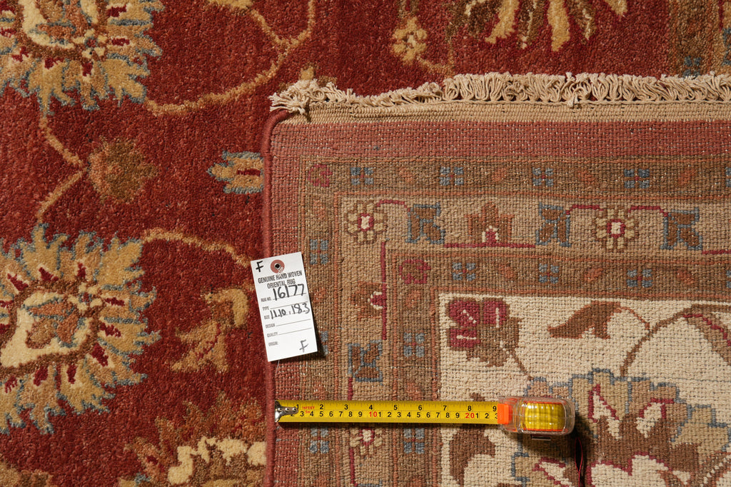 11.10 x 18.3 New Handmade Agra Rug #PIX-16177