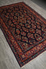 Load image into Gallery viewer, 6.8 x 10.6 Navy Blue Fine Persian Sarouk Rug - view 5