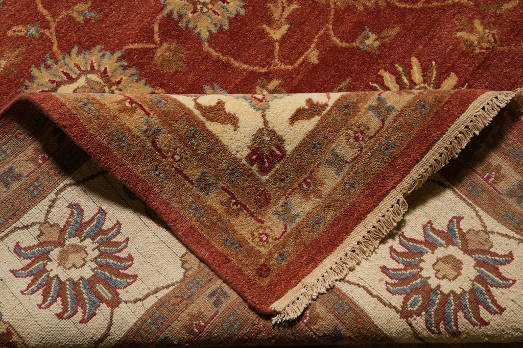 11.10 x 18.3 New Handmade Agra Rug #PIX-16177