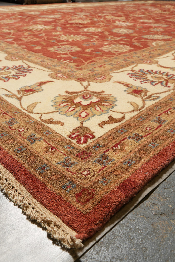 11.10 x 18.3 New Handmade Agra Rug #PIX-16177