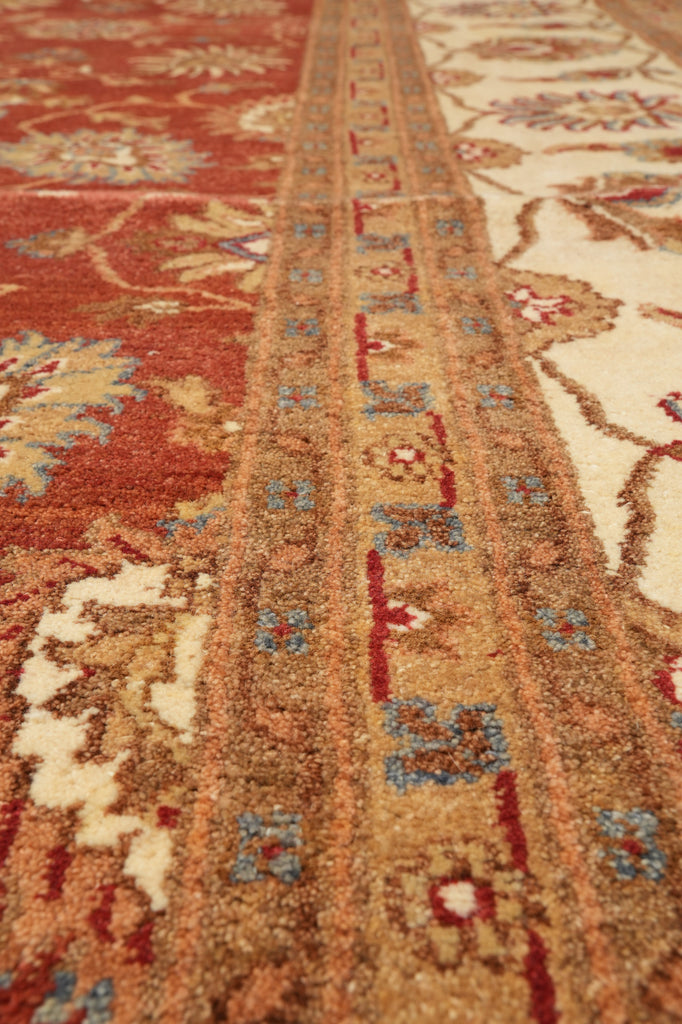 11.10 x 18.3 New Handmade Agra Rug #PIX-16177