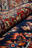 Load image into Gallery viewer, 7.4 x 10.3 Navy Blue Fine Persian Sarouk Rug - view 13